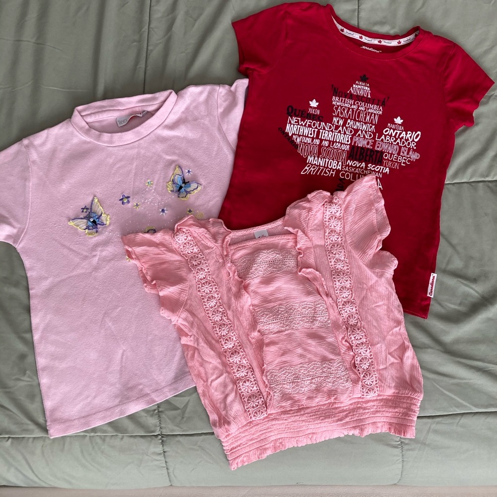 3/$10 short sleeve tops